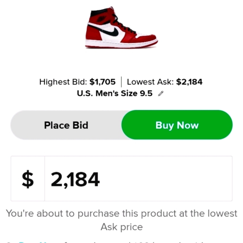Jordan 1 Chicago (2015)
